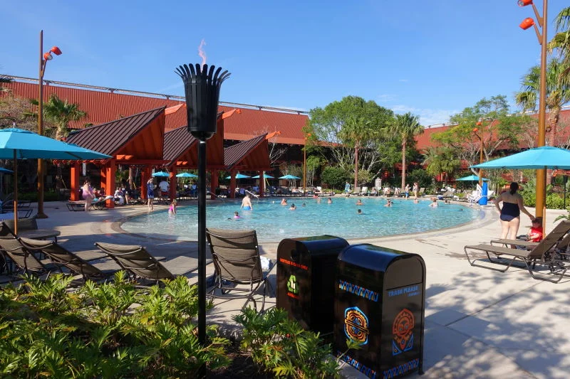 Polynesian Villas - Quiet Pool - Disney Vacation Club