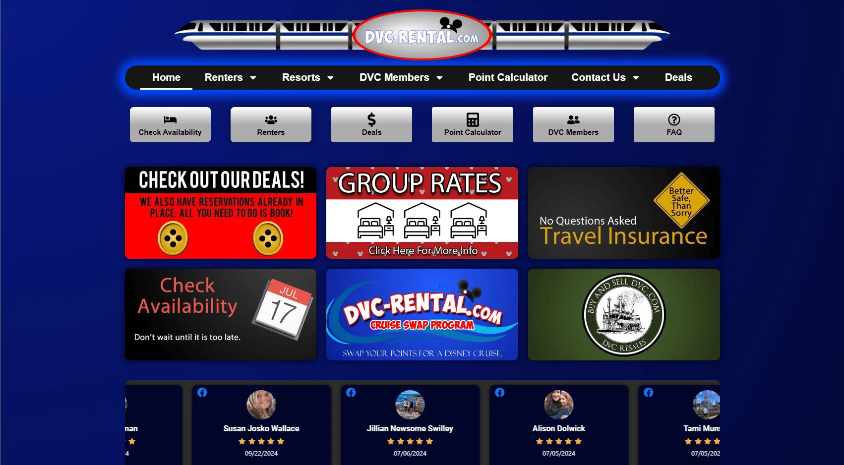 DVC-Rental.com - Disney Vacation Club Rentals