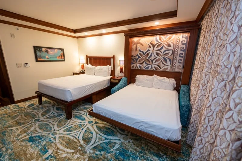 Polynesian Studio - Beds